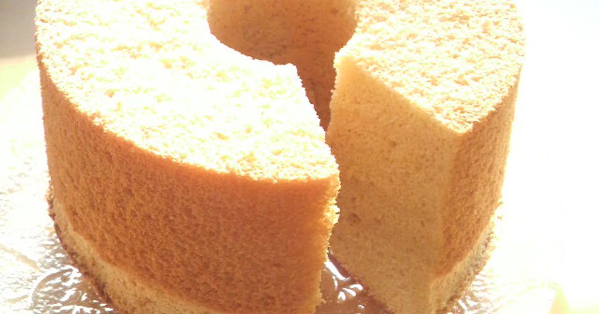 味噌シフォンケーキ by ナナママちゃん 【クックパッド】 簡単