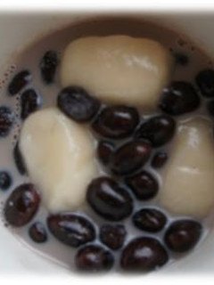 黒豆でぜんざいもどき♪-レシピのメイン写真