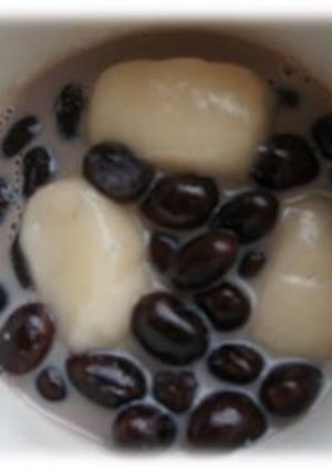 黒豆でぜんざいもどき♪-レシピのメイン写真