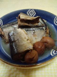 圧力鍋でサンマの梅煮-レシピのメイン写真