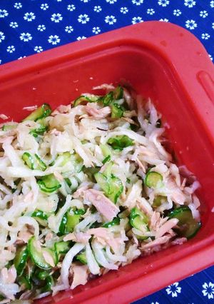 ルクエで★学校給食の切干大根のあえもの-レシピのメイン写真