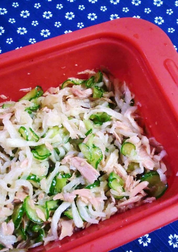 ルクエで★学校給食の切干大根のあえもの-レシピのメイン写真