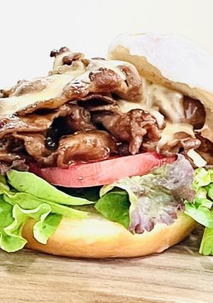 愛知の魅力あふれるドーナツミーツバーガー-レシピのメイン写真