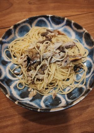 さばの和風パスタ-レシピのメイン写真