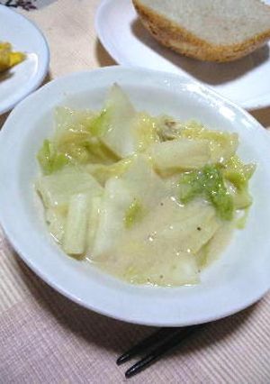 寒い季節に♡　白菜のミルク煮-レシピのメイン写真