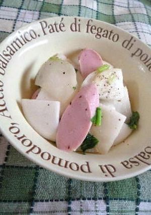 かぶと魚肉ソーセージのシンプル炒め-レシピのメイン写真
