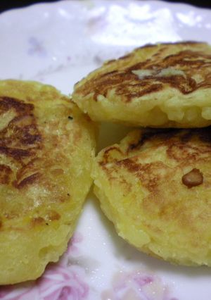 おさつなパンケーキ-レシピのメイン写真