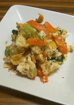高たんぱくでヘルシー　ふくさ豆腐-レシピのメイン写真