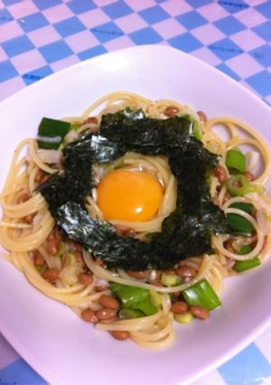 超お手軽！和風納豆パスタ-レシピのメイン写真