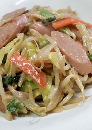 ソーセージと野菜の酒粕ソテー-レシピのメイン写真