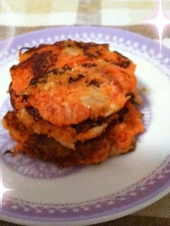 にんじんとツナのお焼き風-レシピのメイン写真