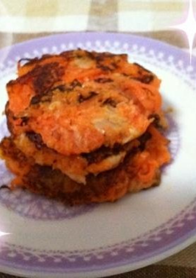 にんじんとツナのお焼き風-レシピのメイン写真