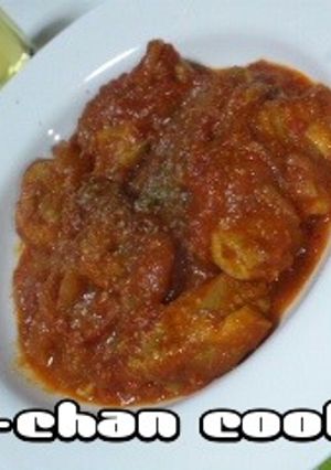 リッチな気分になる>>チキントマト-レシピのメイン写真