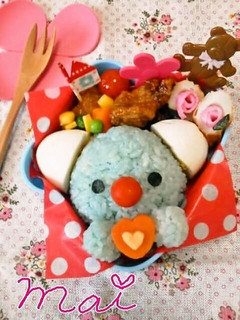 *簡単キャラ弁*ペネロペおにぎり-レシピのメイン写真