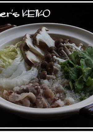 【農家のレシピ】豚肉のみぞれ鍋-レシピのメイン写真