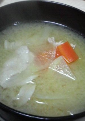 ＊やさしい味わいの豚汁＊-レシピのメイン写真