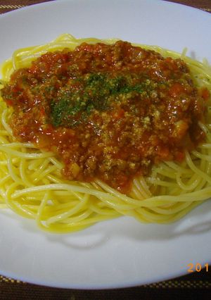 おいし～い ミートソーススパゲッティ★-レシピのメイン写真