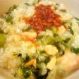 鮭と大根葉のあったか雑炊~お粥仕立~