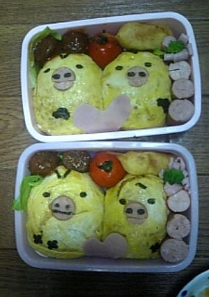 ｷｲﾛｲﾄﾘ＠キャラ弁-レシピのメイン写真