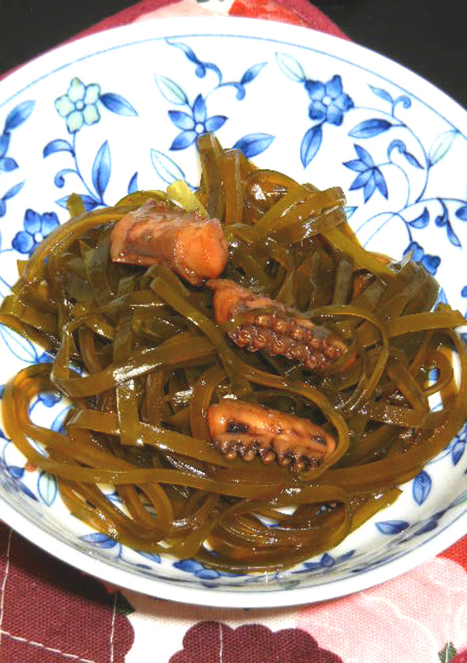 イカげそと昆布の煮物-レシピのメイン写真