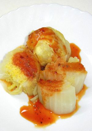 レンジでチン・蒸し白菜-レシピのメイン写真