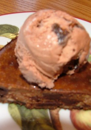 バレンタイン　シンプルチョコチーズケーキ-レシピのメイン写真