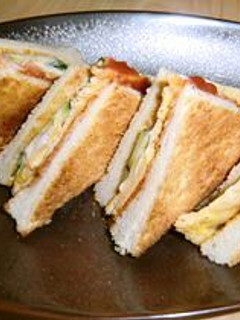 喫茶店の味 たまごトースト-レシピのメイン写真