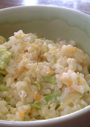 簡単さっぱり！野菜入りほっこりおじや★゛-レシピのメイン写真