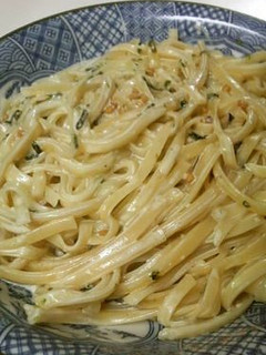 お茶漬けちゃん☆ジャポネチーズパスタ-レシピのメイン写真