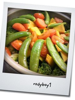 野菜たっぷり!レンジde蒸しサラダ☆-レシピのメイン写真