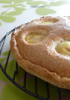 ホットケーキミックスで栗のタルト風ケーキ-レシピのメイン写真