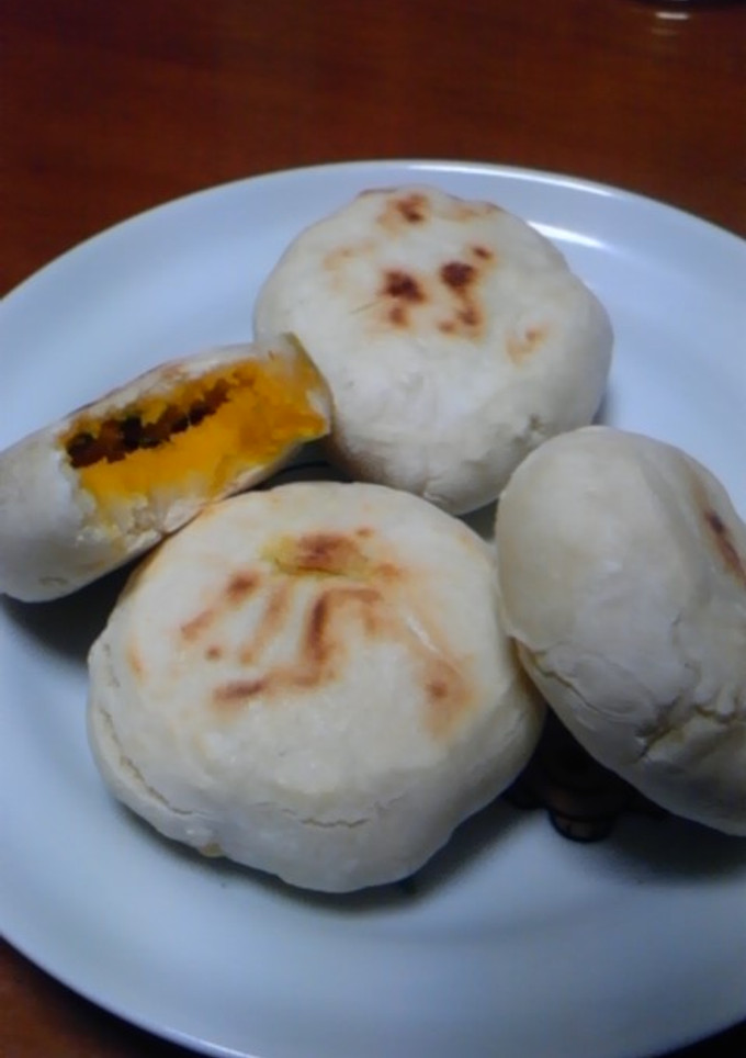 ほくほく♡かぼちゃのお焼き-レシピのメイン写真