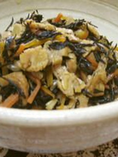 ひじきと打ち豆の煮物-レシピのメイン写真