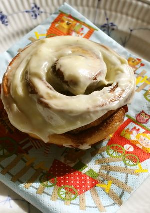 スタンドミキサーでなんちゃってシナボン-レシピのメイン写真