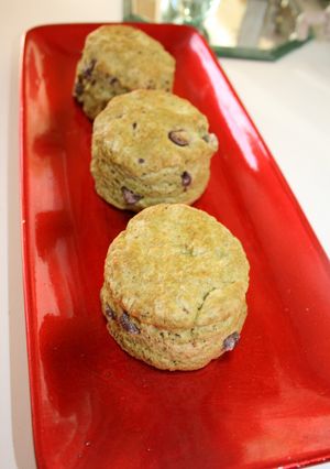 FPで簡単に★抹茶チョコスコーン-レシピのメイン写真