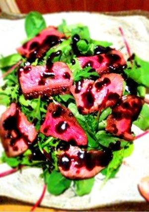 牛肉のバルサミコサラダ-レシピのメイン写真