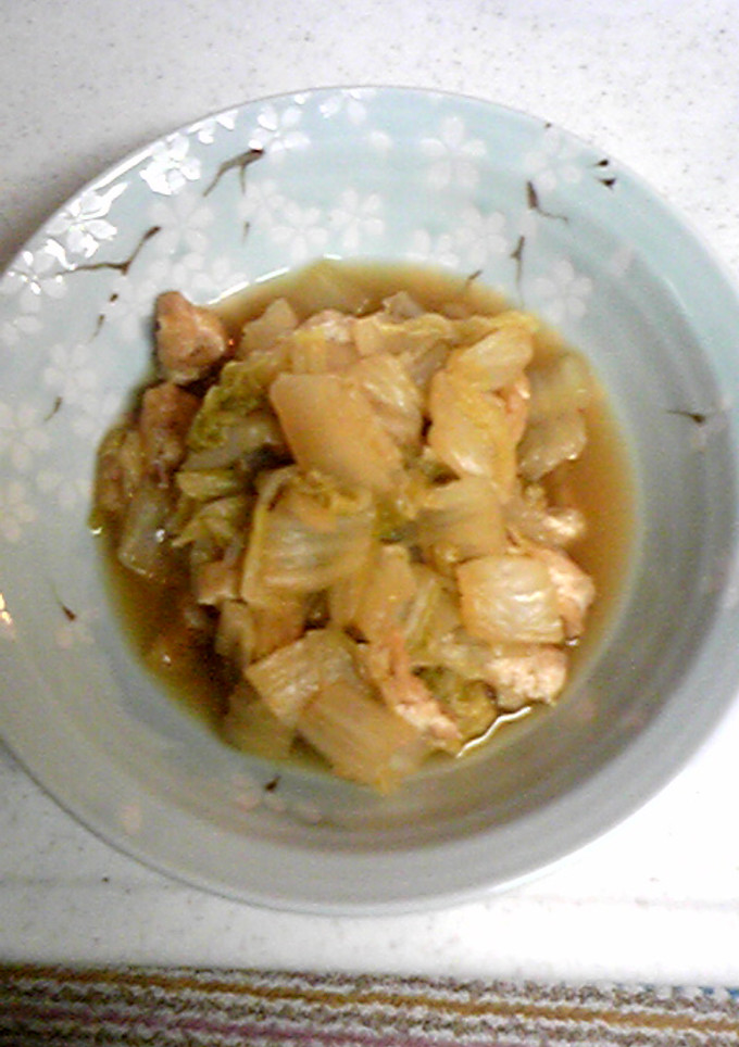 白菜と油揚げのくたくた煮-レシピのメイン写真
