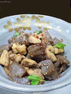 こんにゃくと鶏肉の甘辛煮-レシピのメイン写真