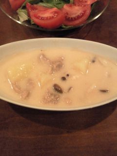 たらこと鶏ときのこのシチュー-レシピのメイン写真
