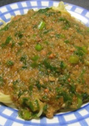 あん肝とカブのあんかけパスタ-レシピのメイン写真
