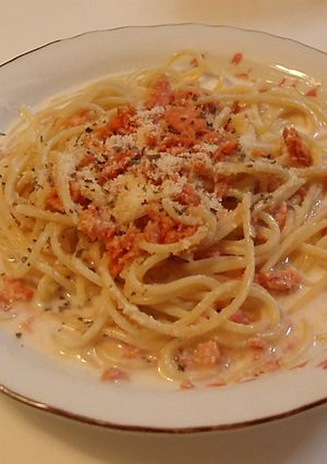 なんちゃって☆チーズクリームスパゲッティ-レシピのメイン写真