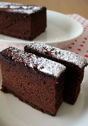 しっとりチョコカステラ-レシピのメイン写真