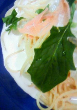 白菜とアンチョビのクリームパスタ-レシピのメイン写真