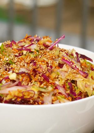 アメリカの味　チキンラーメンサラダ-レシピのメイン写真