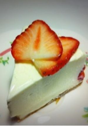 簡単おいしい♪レアチーズケーキ☆-レシピのメイン写真