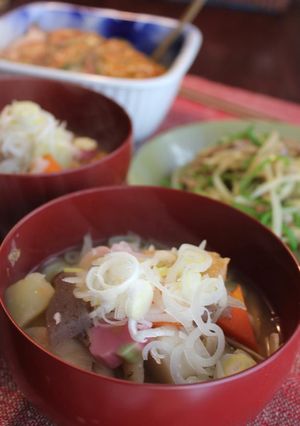 旨みたっぷり！　けんちん汁-レシピのメイン写真