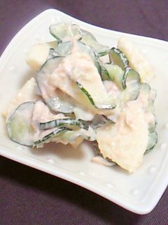 きゅうりとりんごのサラダ-レシピのメイン写真