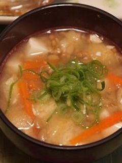 簡単! 納豆汁-レシピのメイン写真
