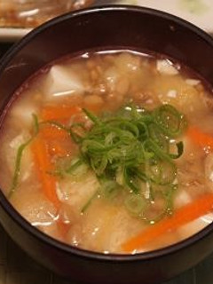 簡単! 納豆汁-レシピのメイン写真