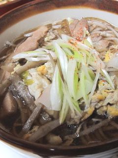 簡単★とりごぼうそば-レシピのメイン写真